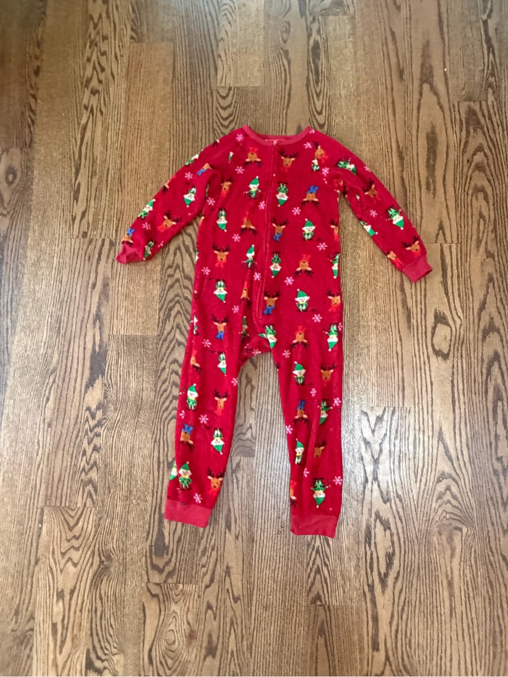 6/7 one piece Christmas pajamas